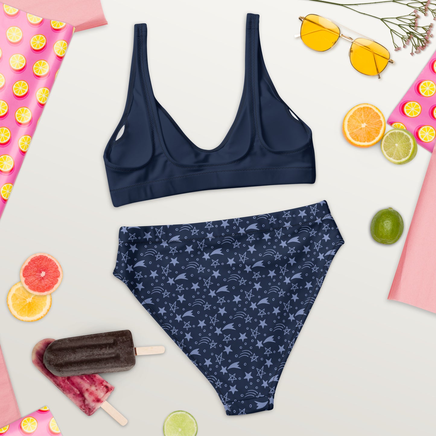 SUPA Recycled high-waisted bikini