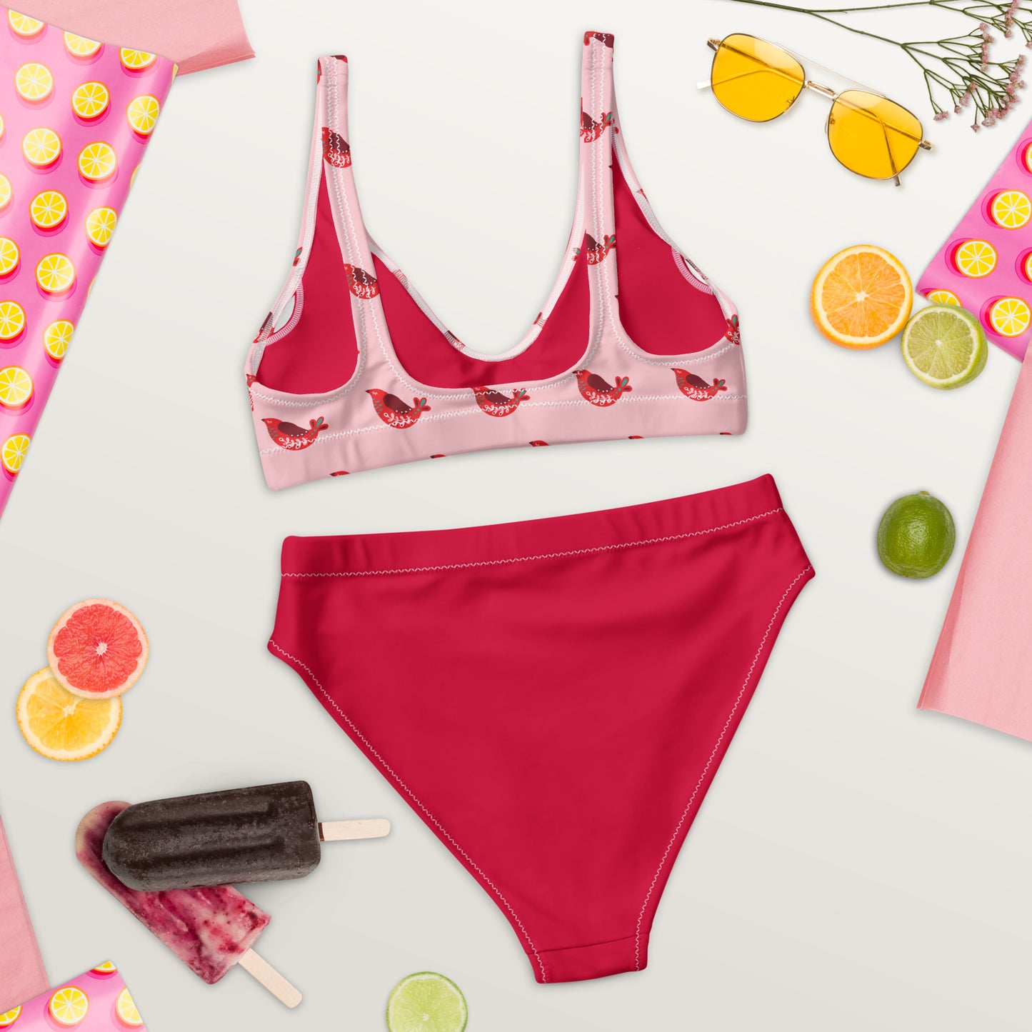 SUPA Recycled high-waisted bikini