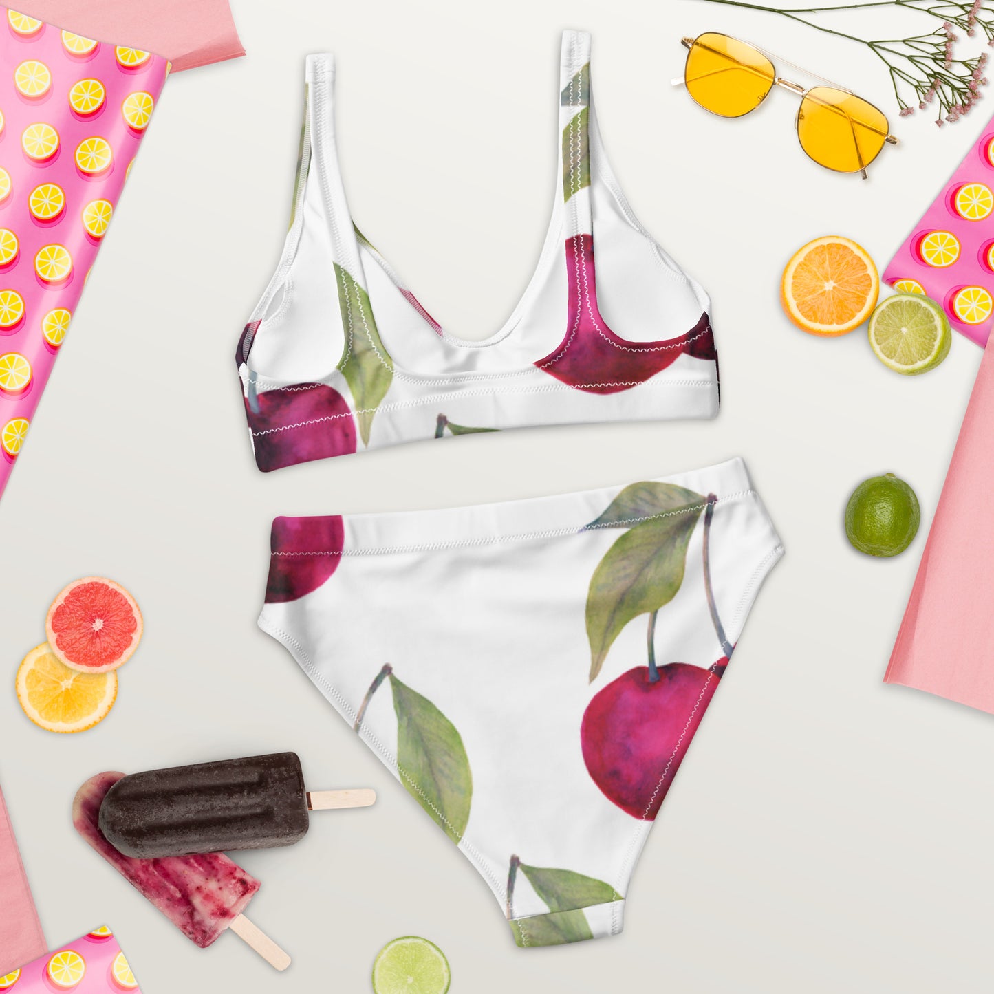 SUPA Recycled high-waisted bikini