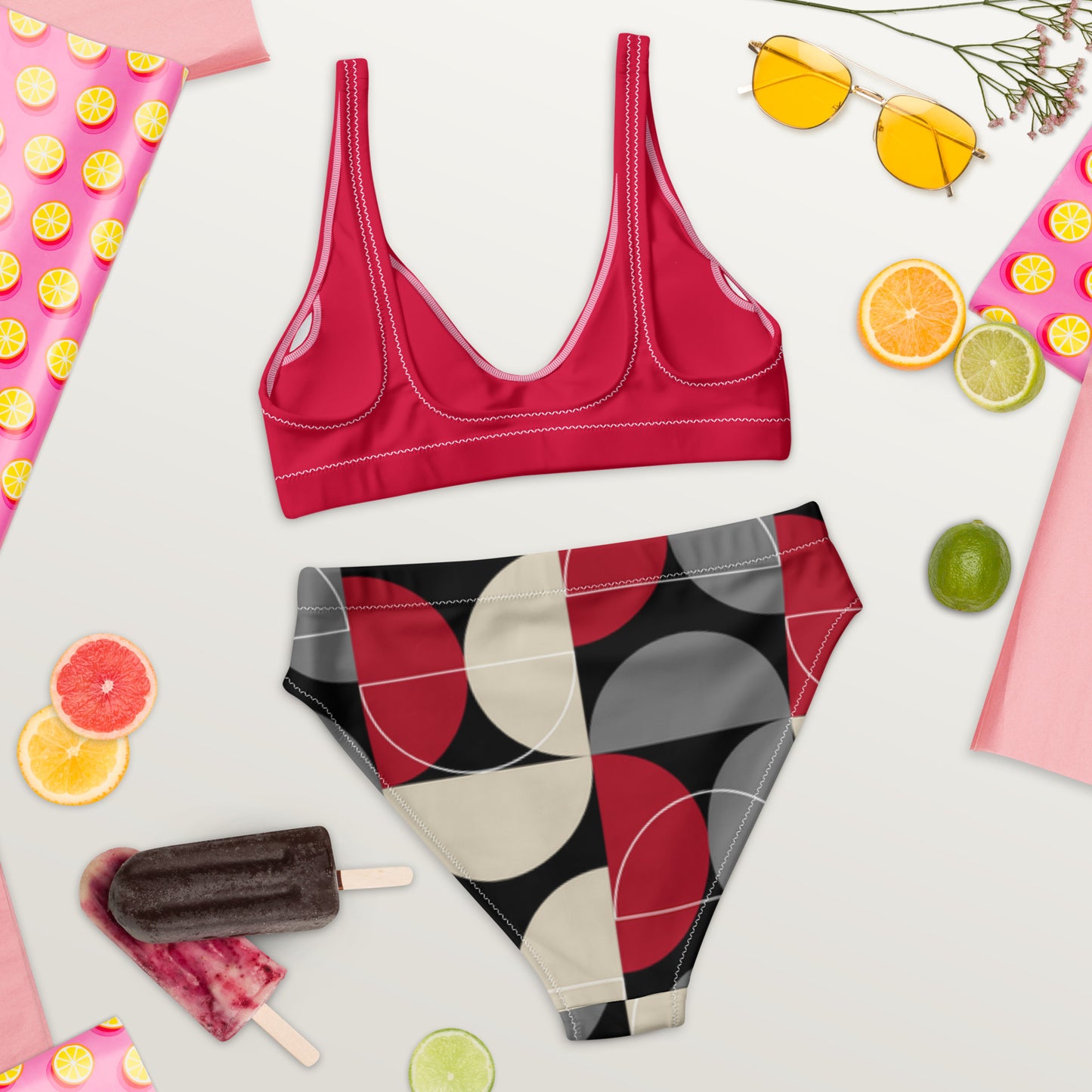 SUPA Recycled high-waisted bikini