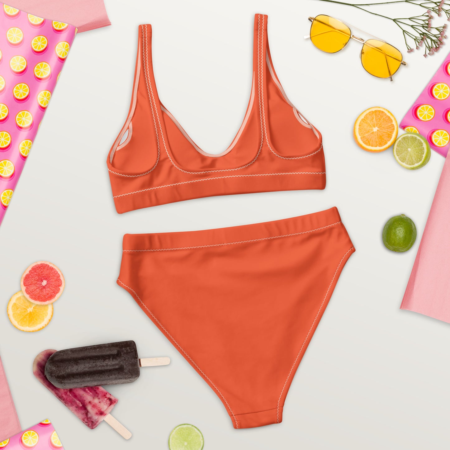 SUPA Recycled high-waisted bikini