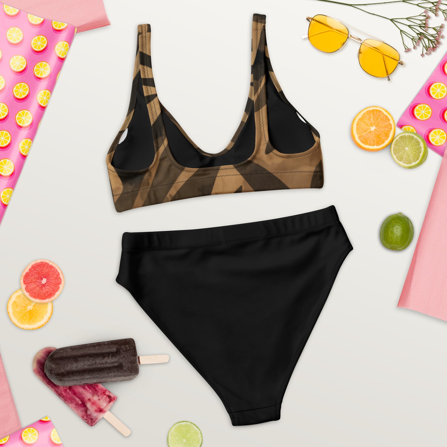 SUPA Recycled high-waisted bikini