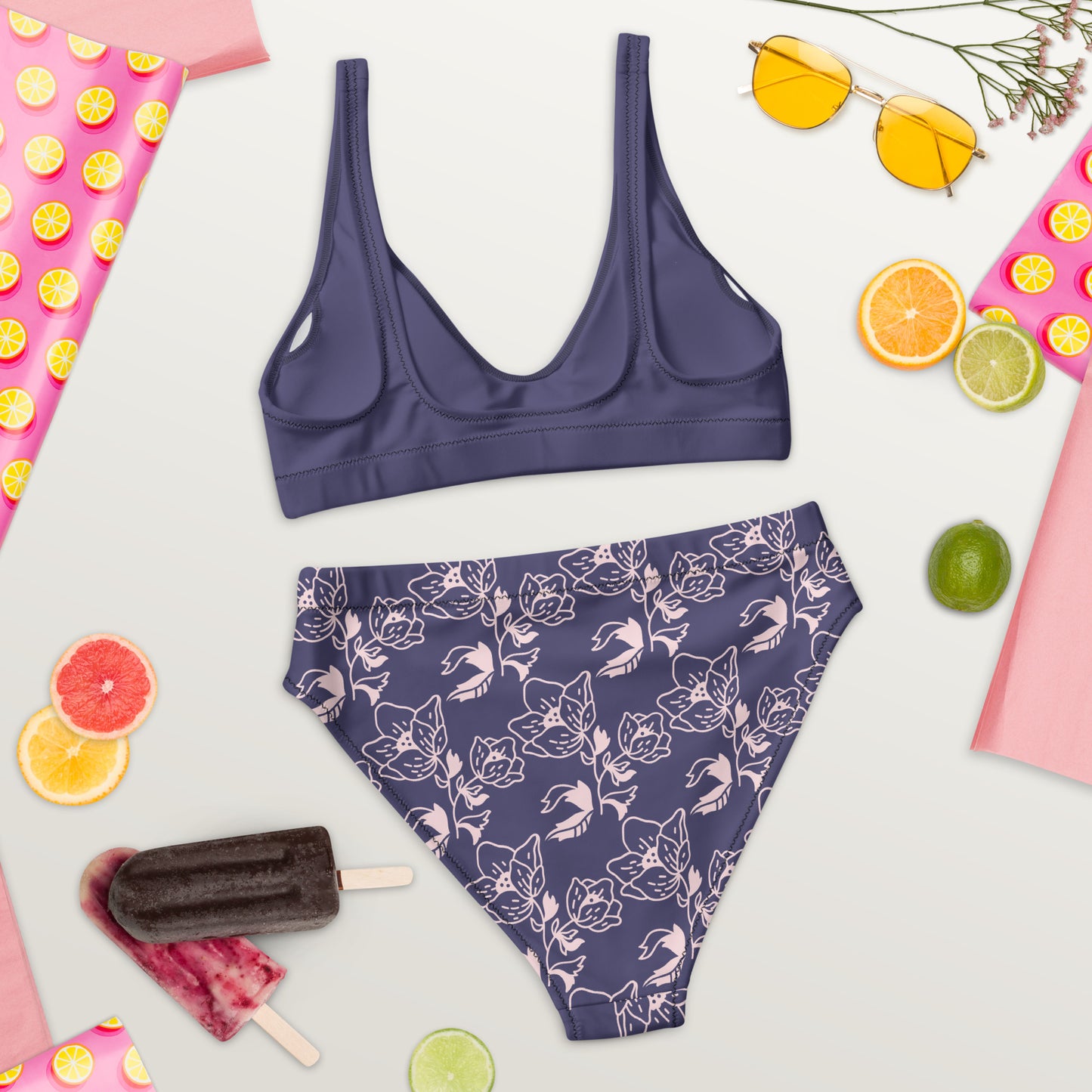 SUPA Recycled high-waisted bikini