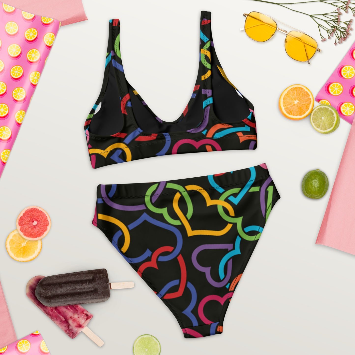 SUPA Recycled high-waisted bikini
