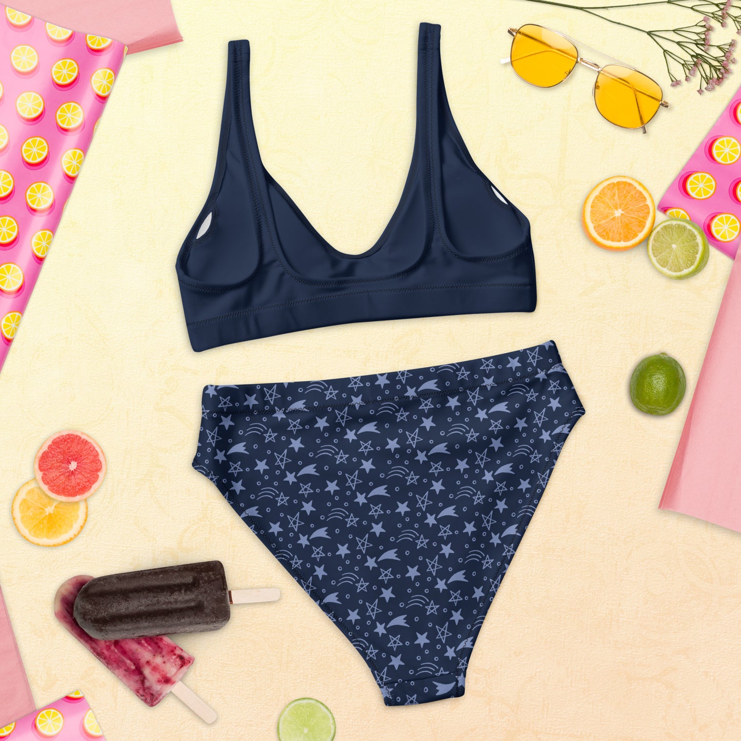 SUPA Recycled high-waisted bikini