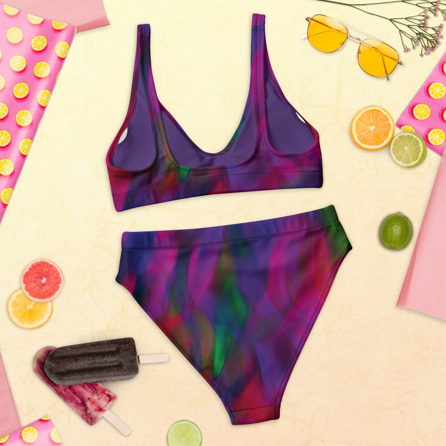 SUPA Recycled high-waisted bikini