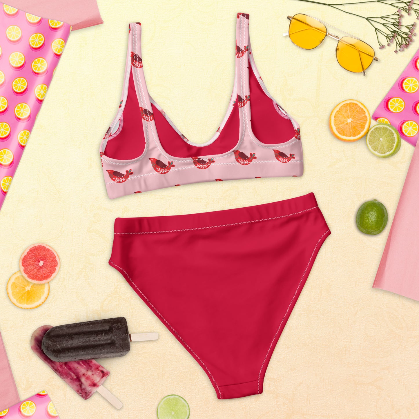 SUPA Recycled high-waisted bikini
