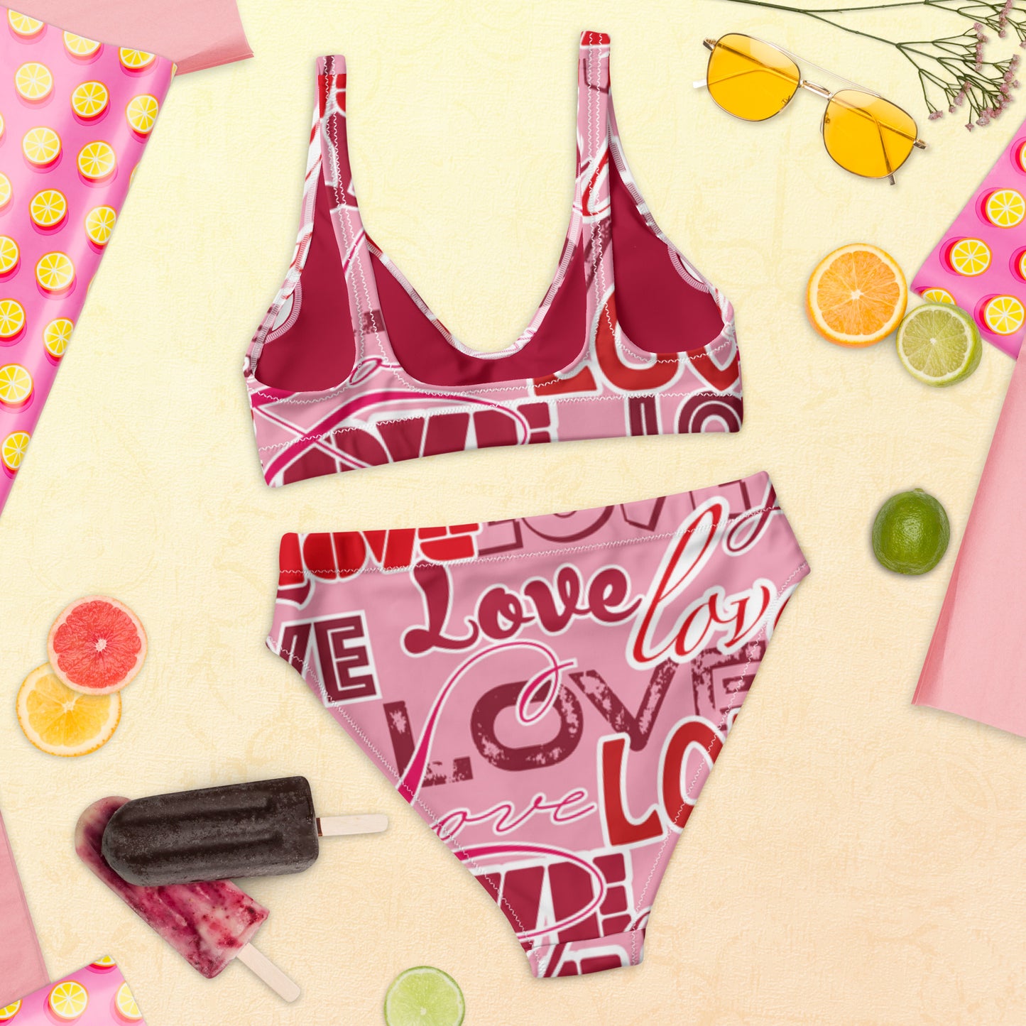 SUPA Recycled high-waisted bikini