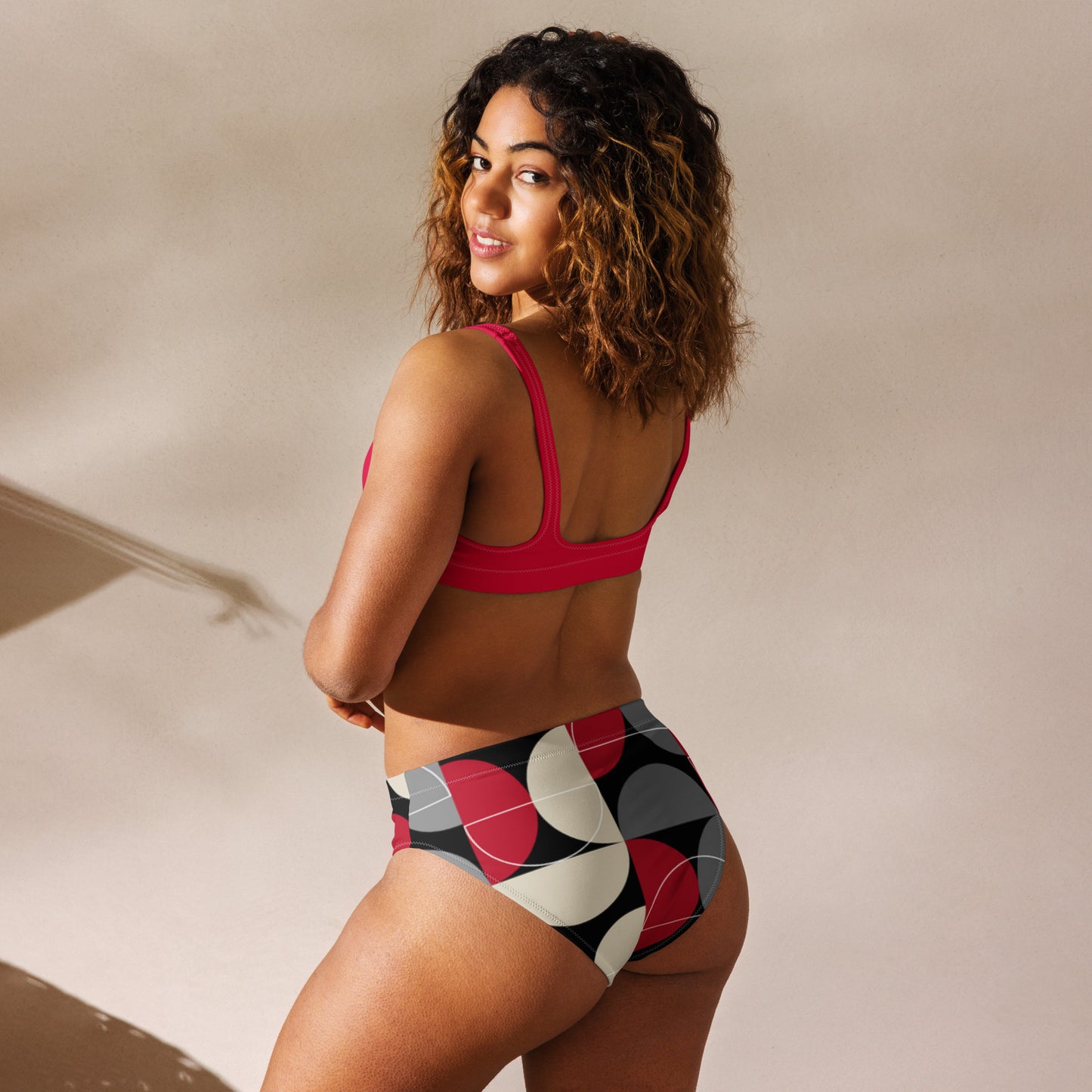 SUPA Recycled high-waisted bikini
