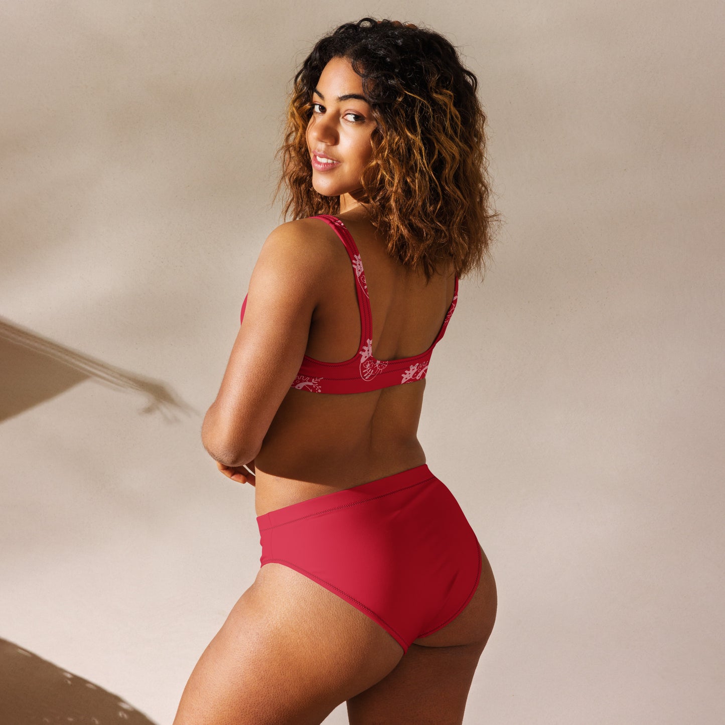 SUPA Recycled high-waisted bikini