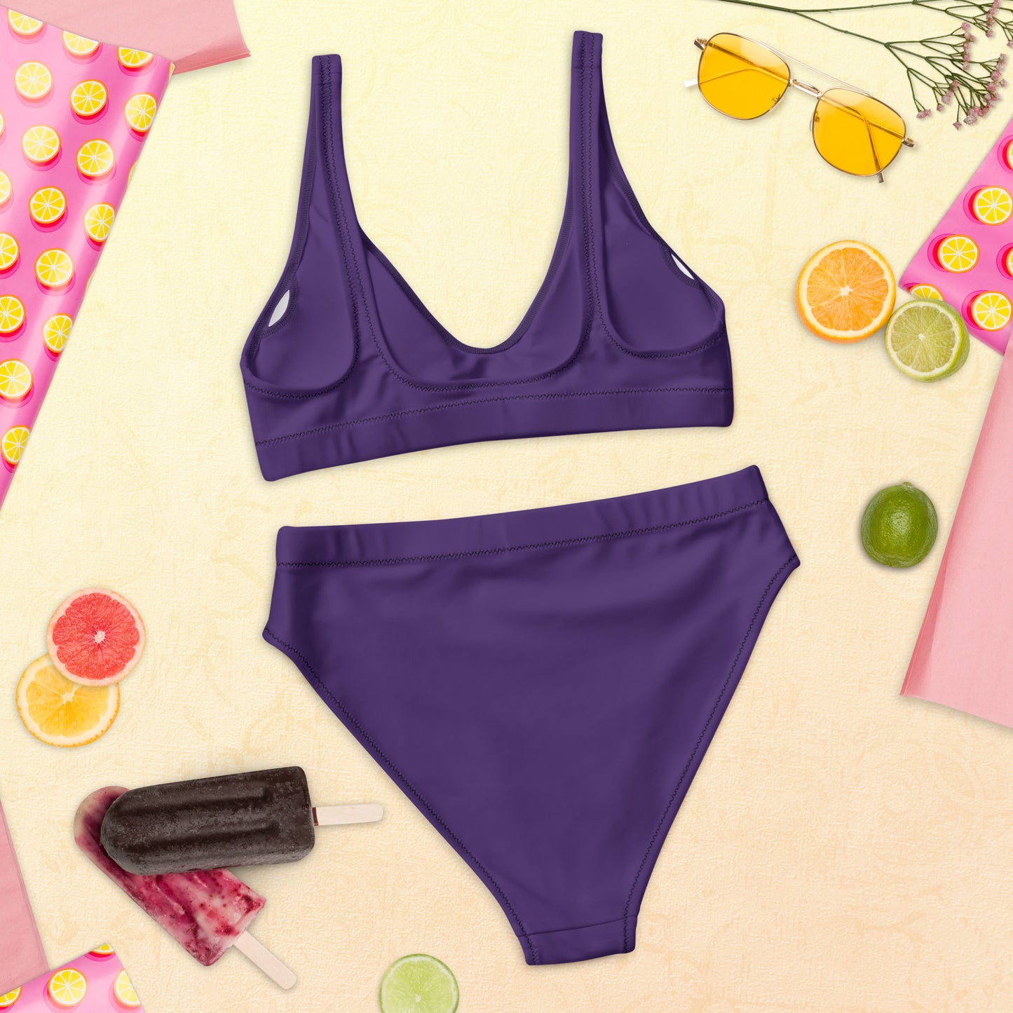 SUPA Recycled high-waisted bikini