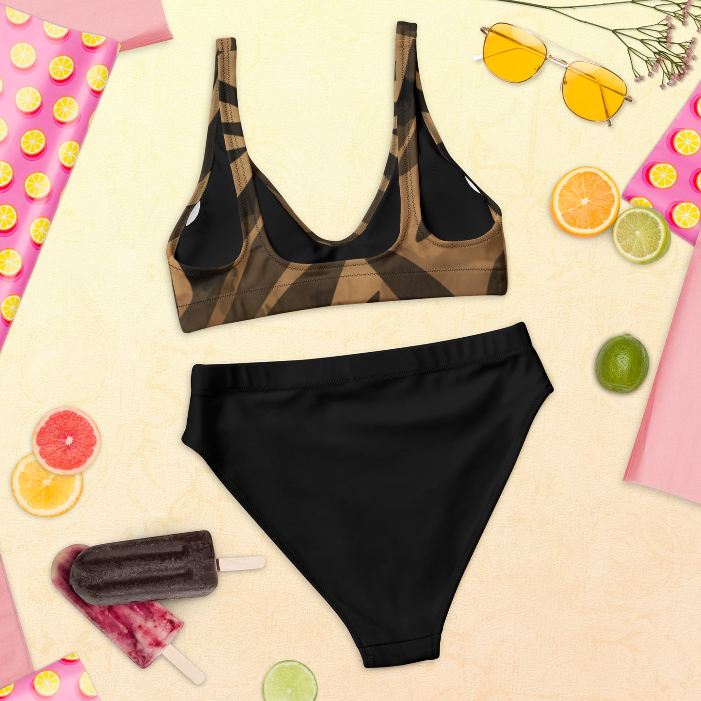 SUPA Recycled high-waisted bikini