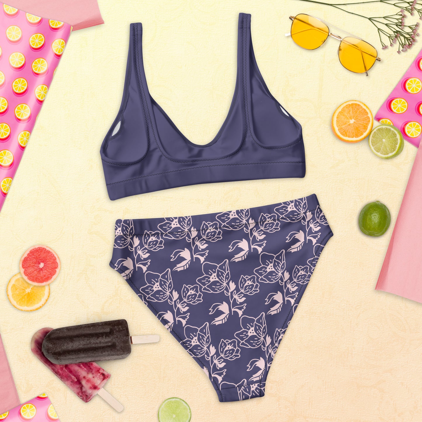 SUPA Recycled high-waisted bikini