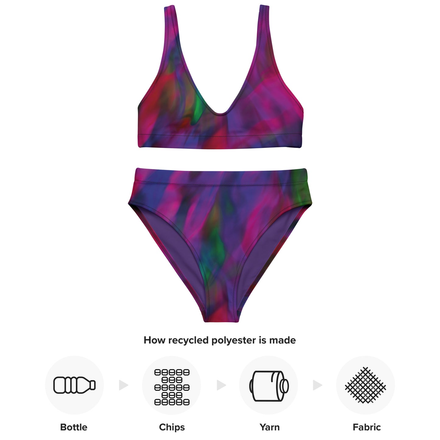 SUPA Recycled high-waisted bikini