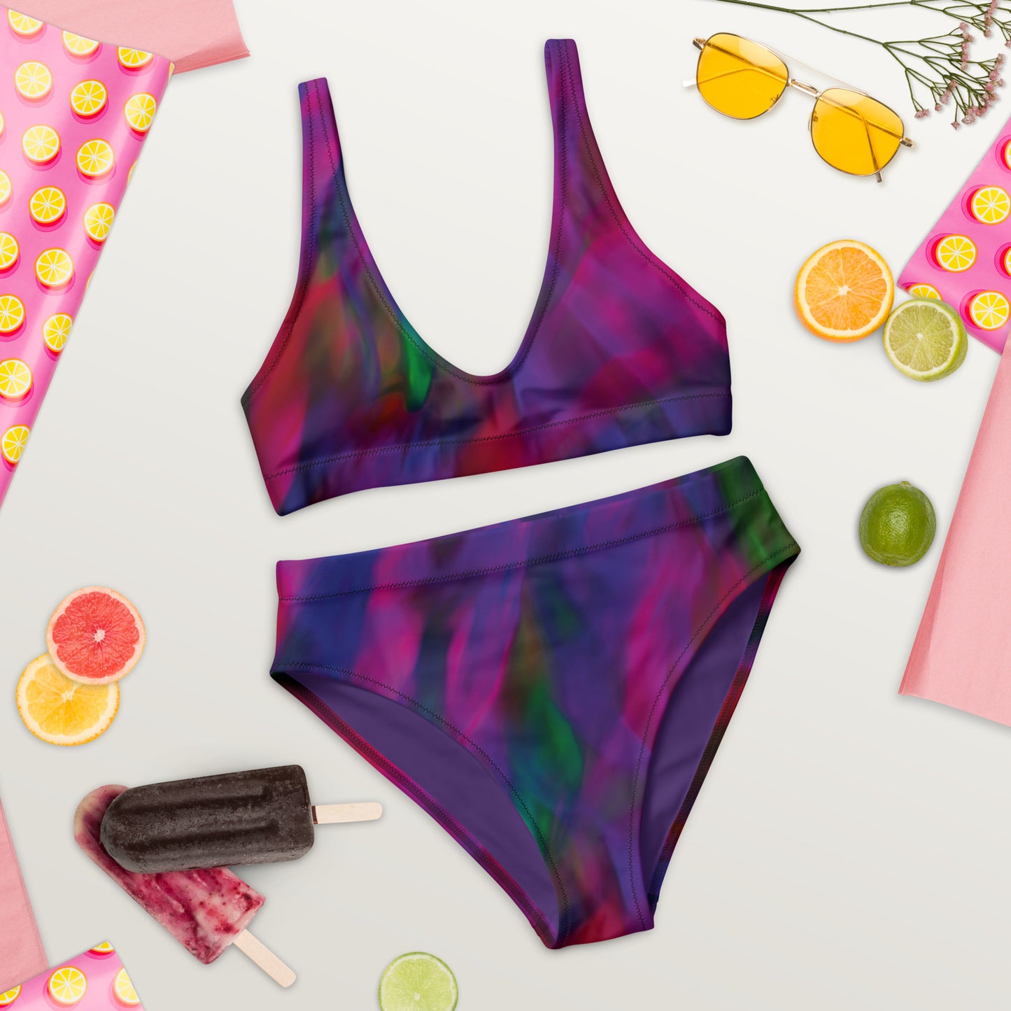 SUPA Recycled high-waisted bikini