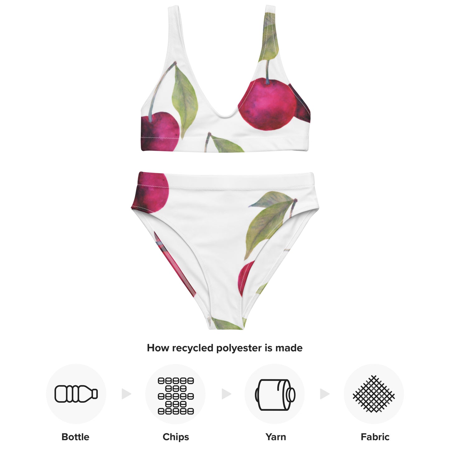 SUPA Recycled high-waisted bikini