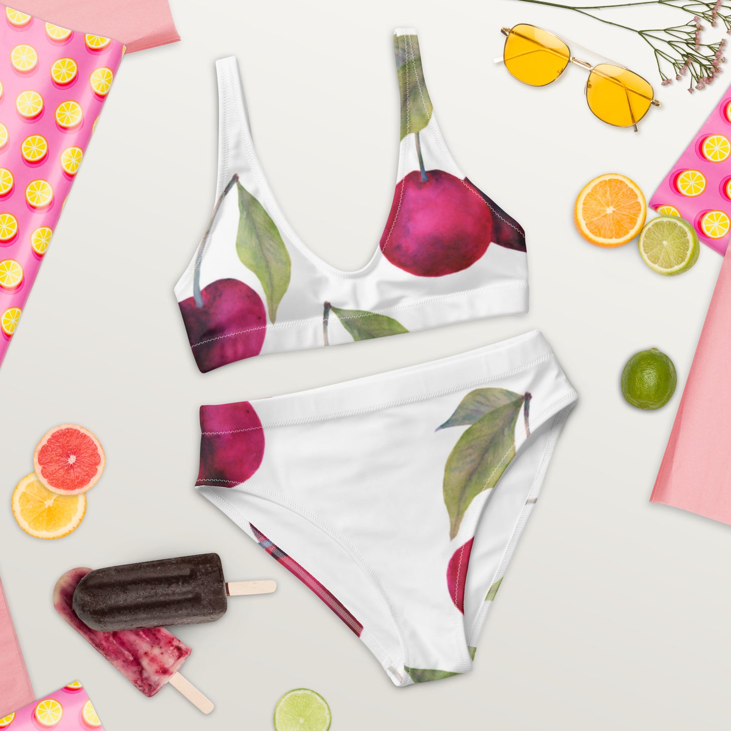 SUPA Recycled high-waisted bikini