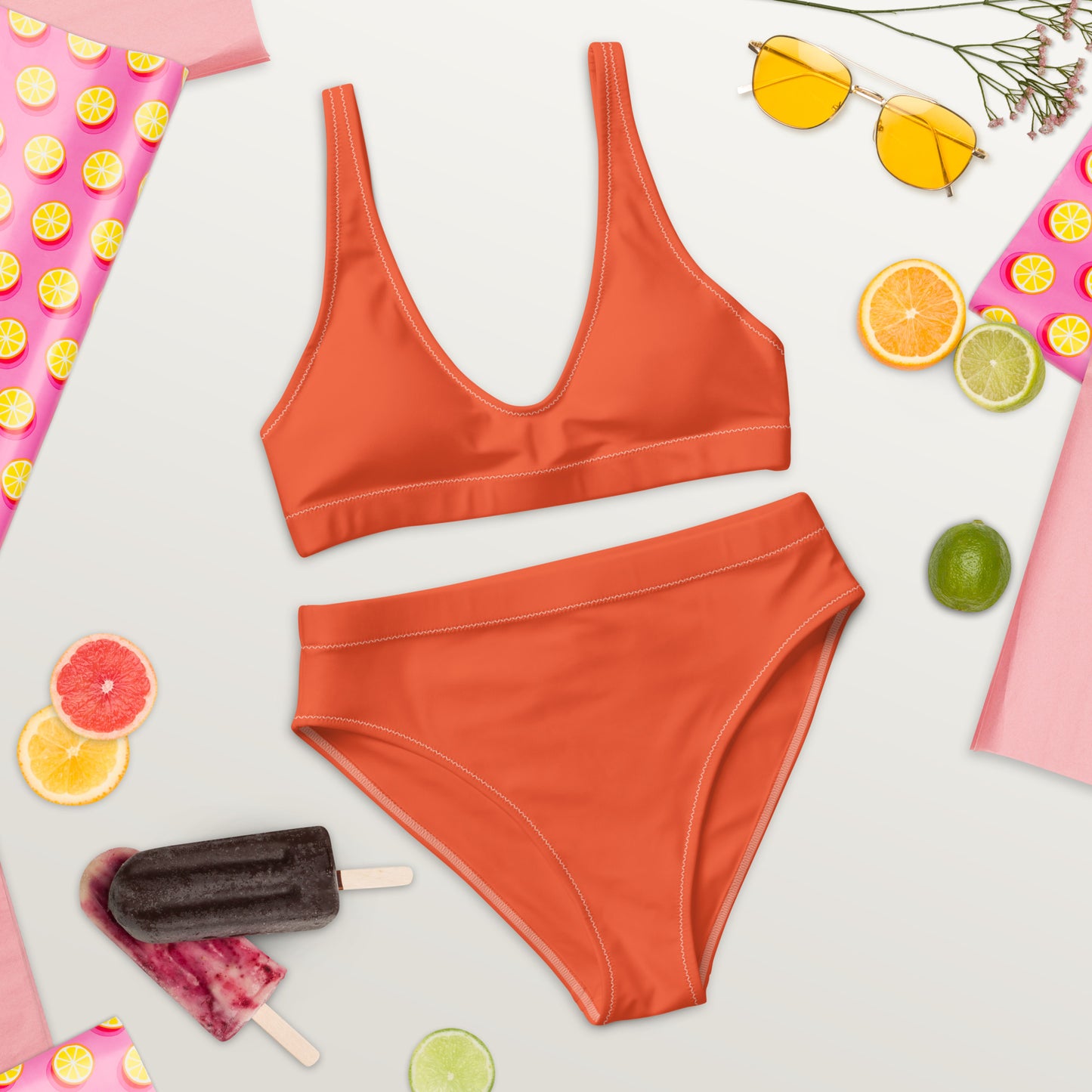 SUPA Recycled high-waisted bikini