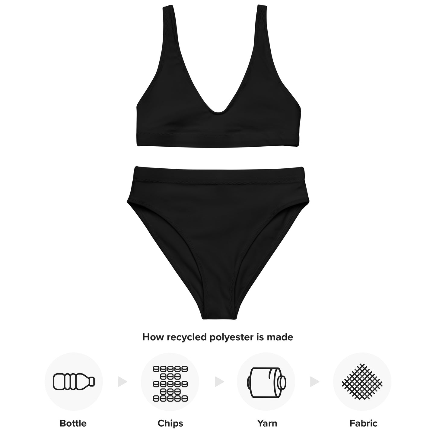 SUPA Recycled high-waisted bikini