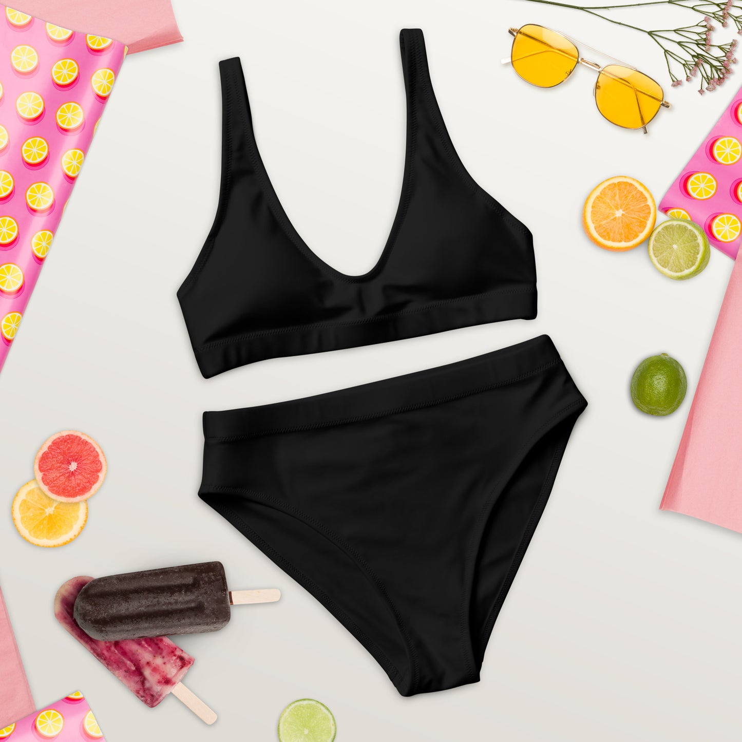 SUPA Recycled high-waisted bikini
