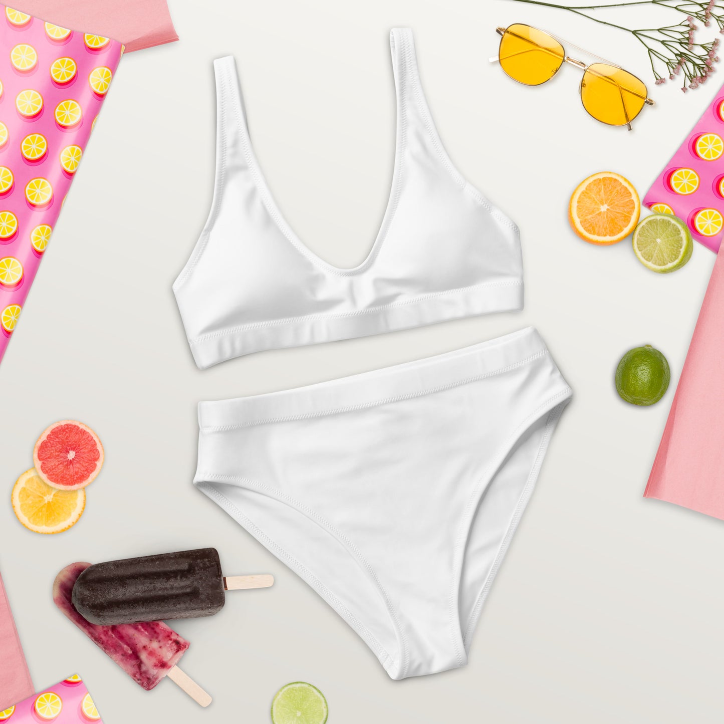 SUPA Recycled high-waisted bikini