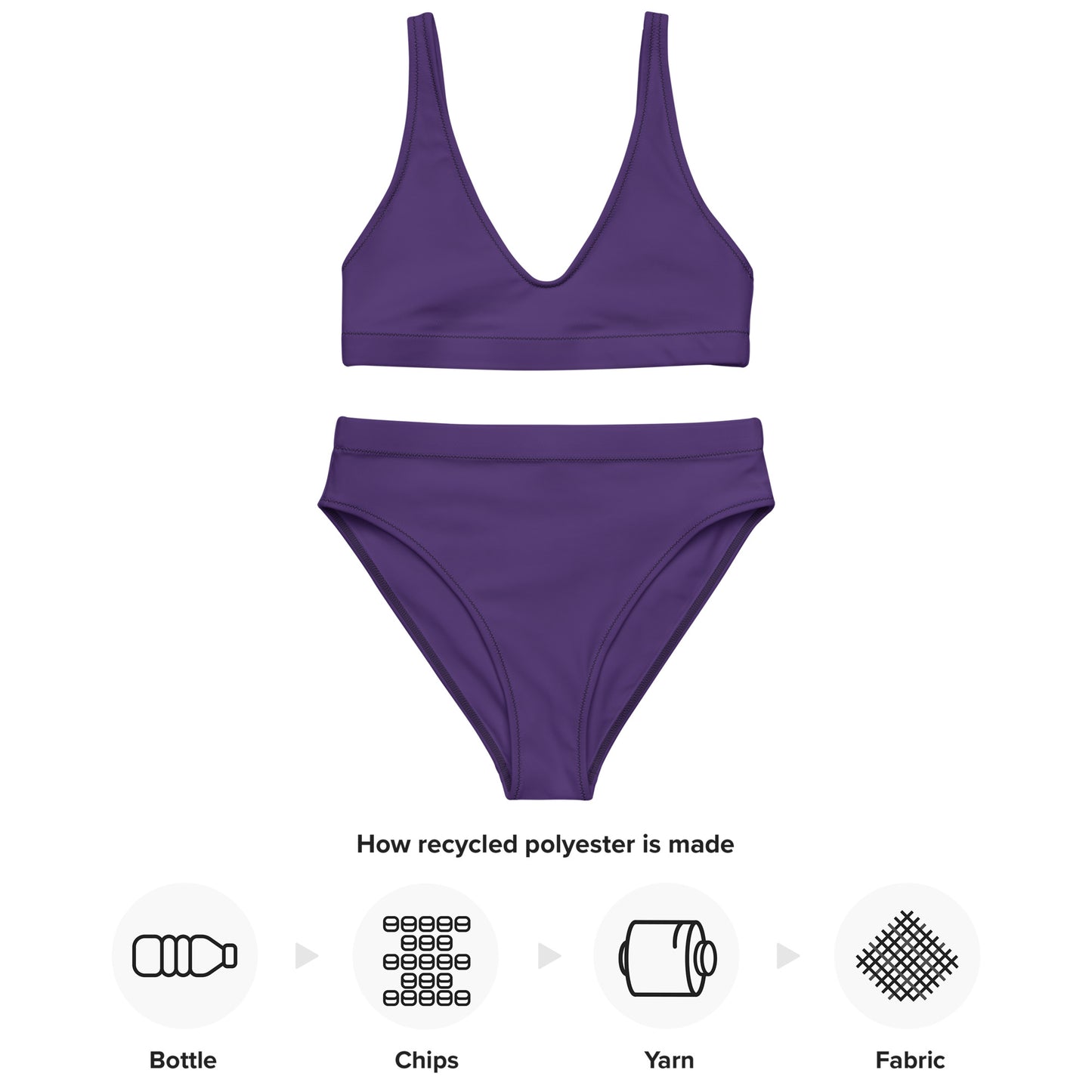 SUPA Recycled high-waisted bikini