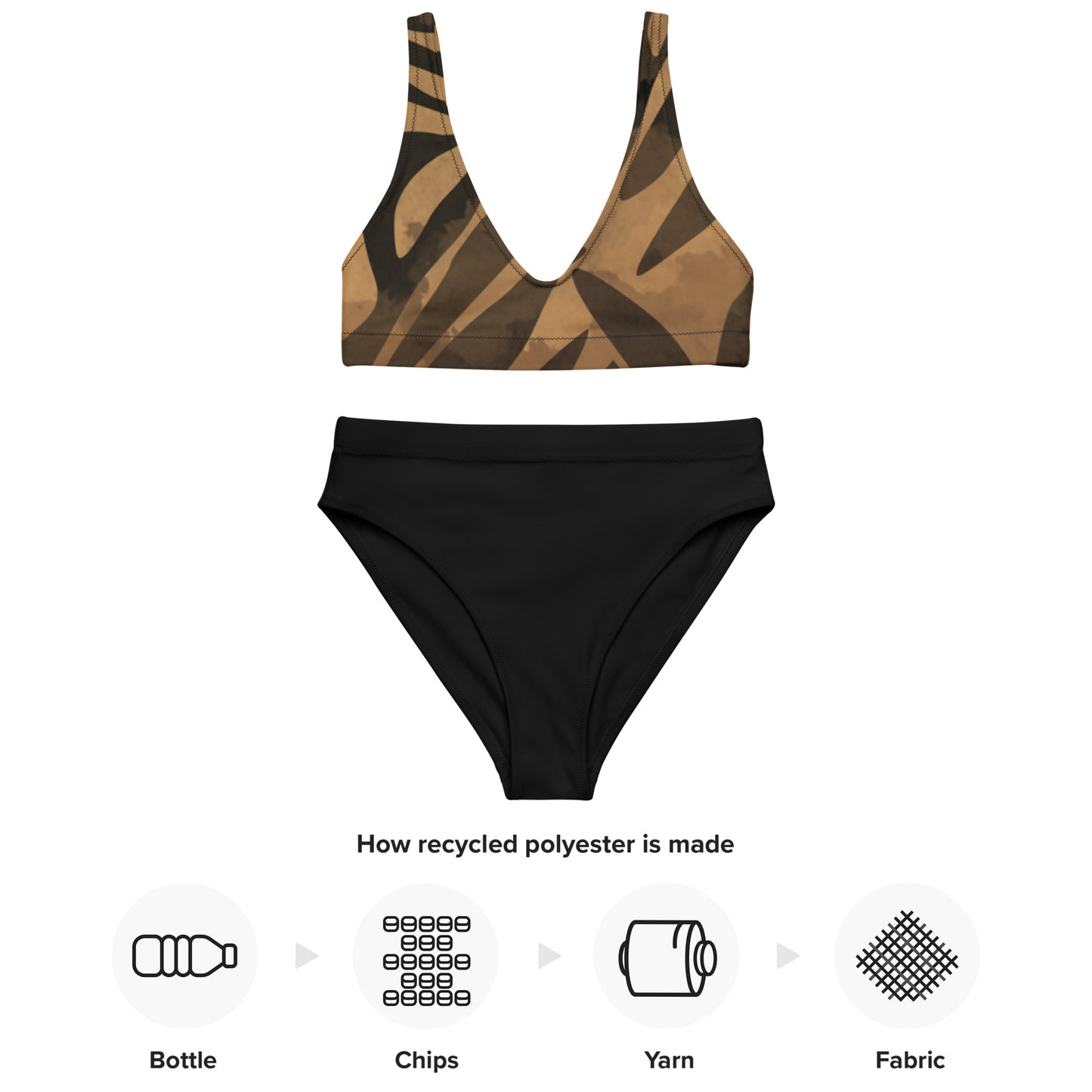SUPA Recycled high-waisted bikini