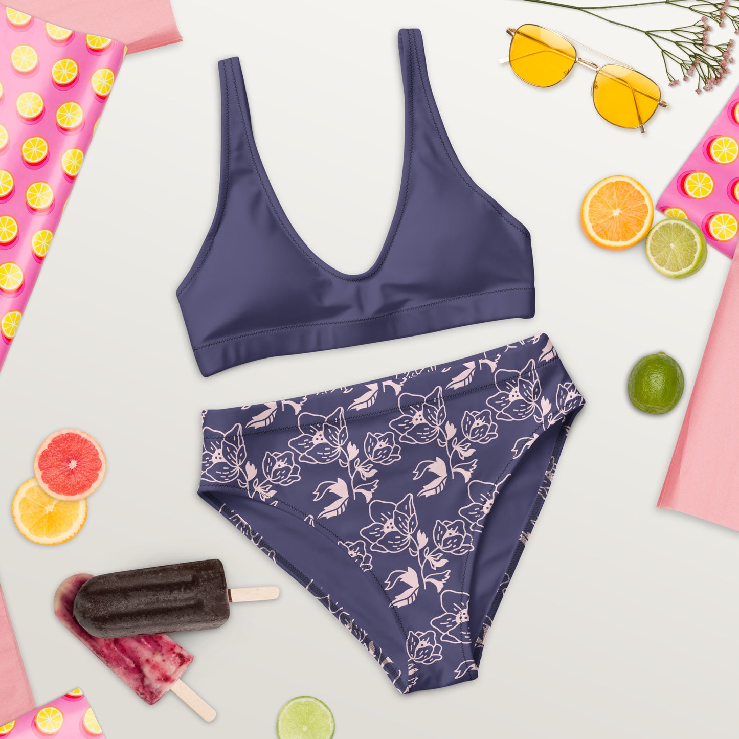 SUPA Recycled high-waisted bikini