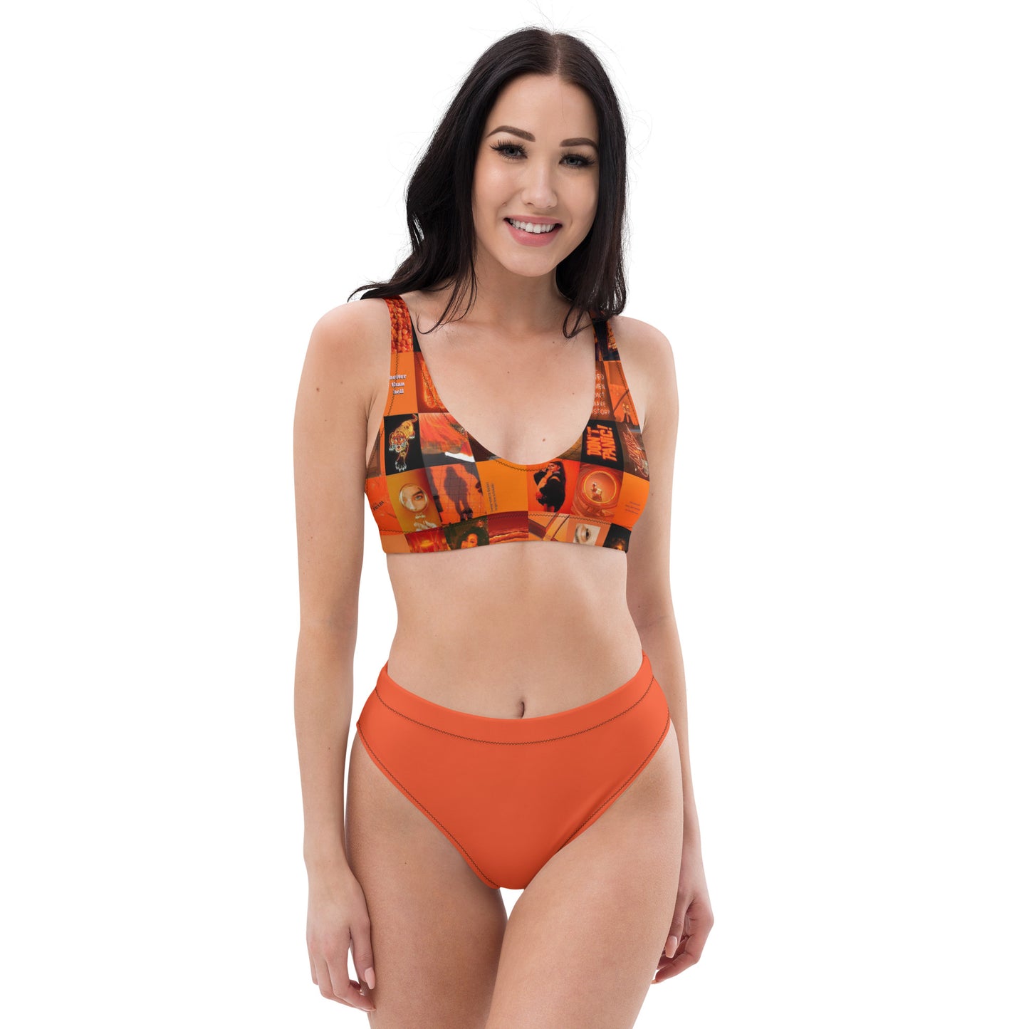 SUPA Recycled high-waisted bikini