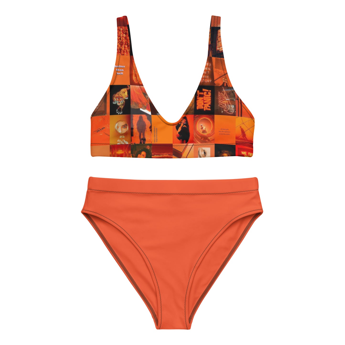 SUPA Recycled high-waisted bikini