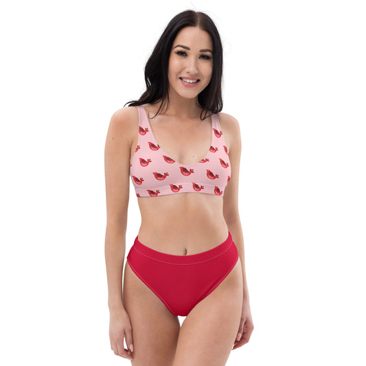 SUPA Recycled high-waisted bikini