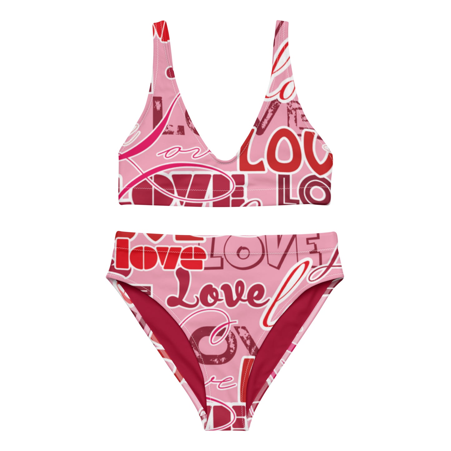 SUPA Recycled high-waisted bikini