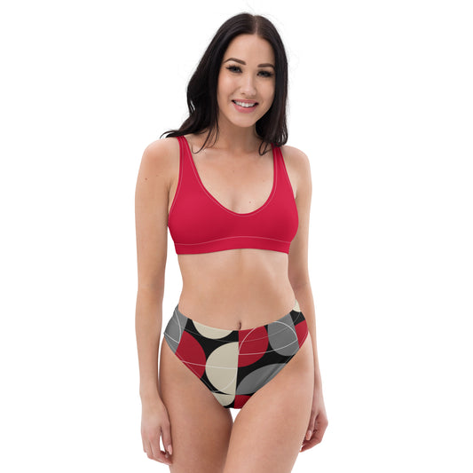 SUPA Recycled high-waisted bikini
