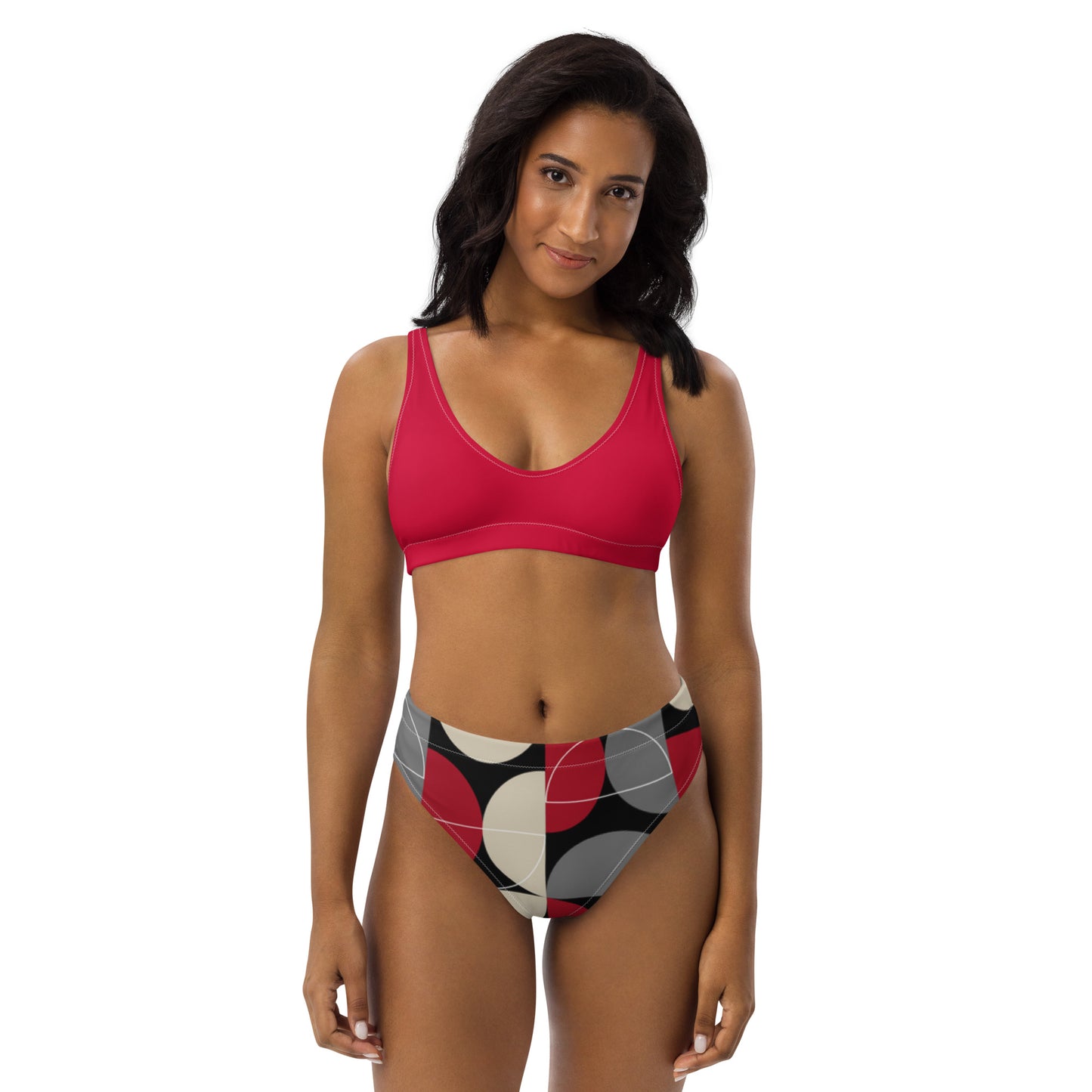 SUPA Recycled high-waisted bikini
