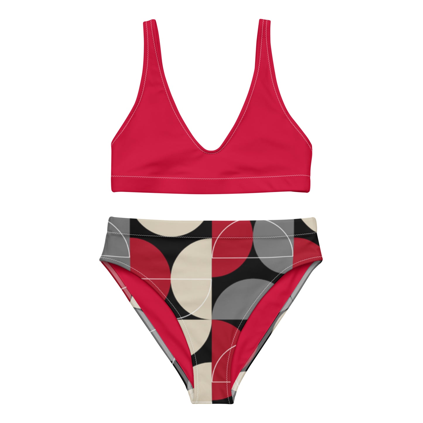 SUPA Recycled high-waisted bikini