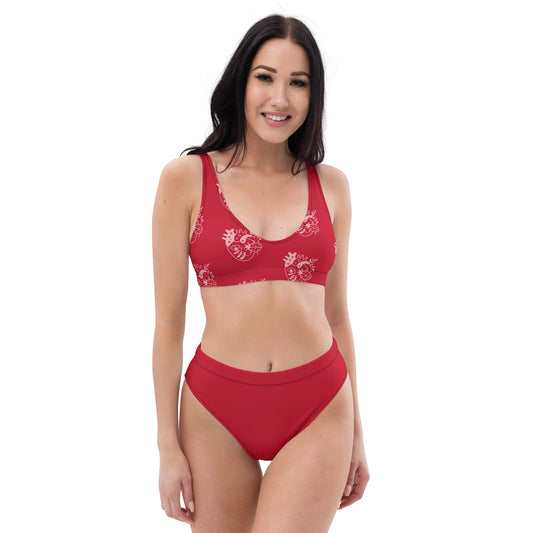 SUPA Recycled high-waisted bikini