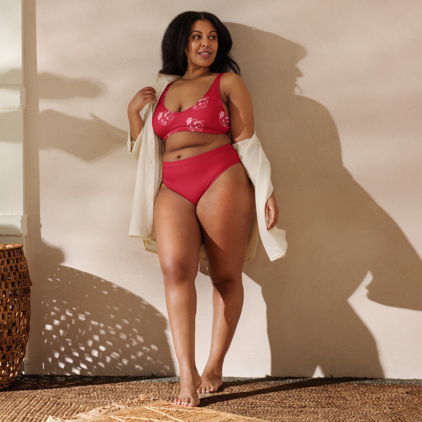 SUPA Recycled high-waisted bikini