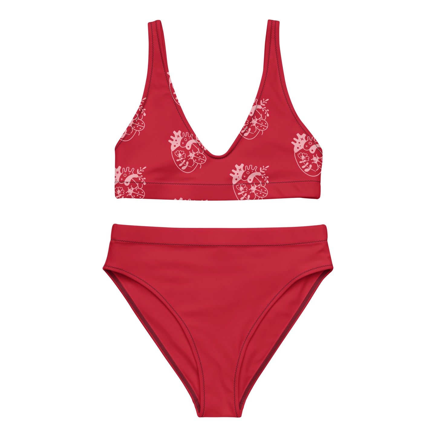 SUPA Recycled high-waisted bikini