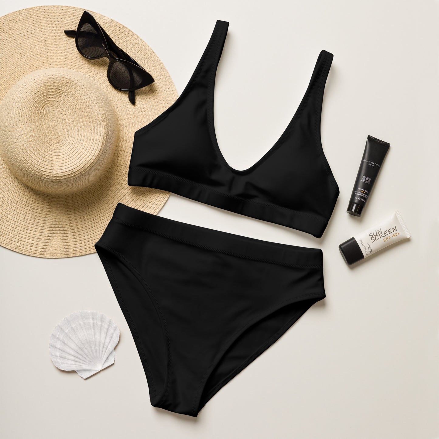 SUPA Recycled high-waisted bikini