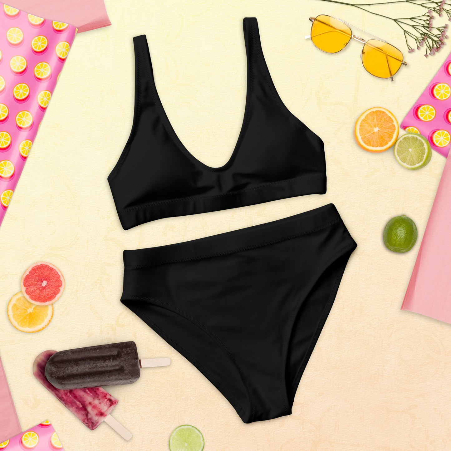 SUPA Recycled high-waisted bikini