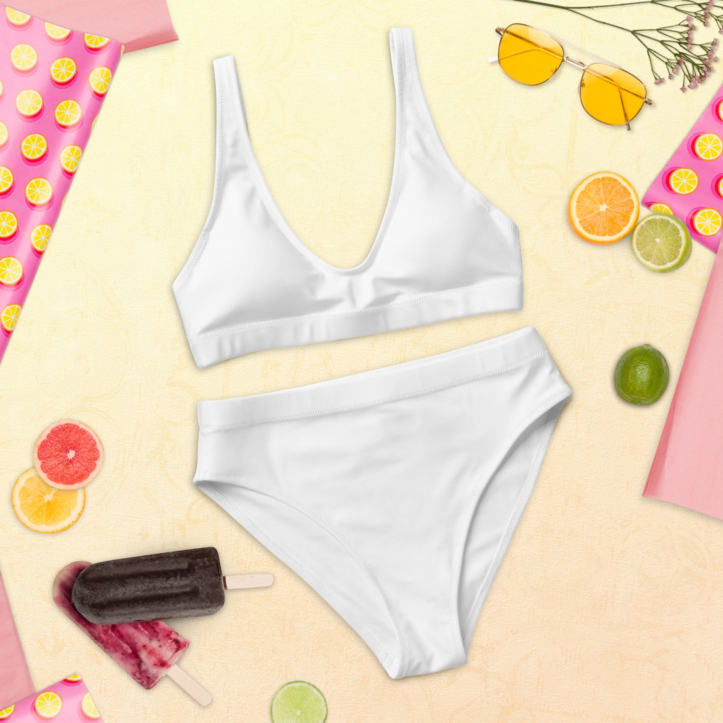 SUPA Recycled high-waisted bikini