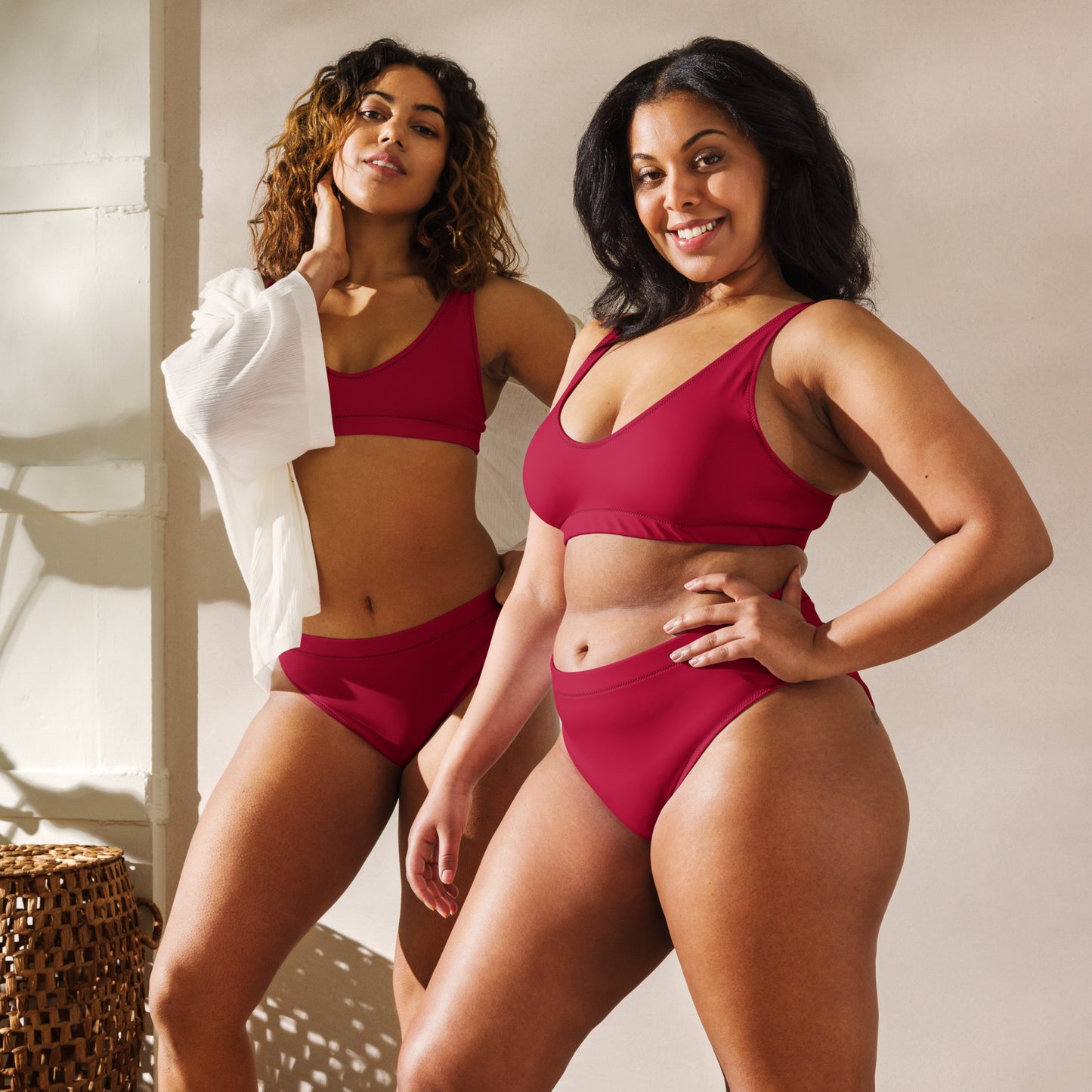 SUPA Recycled high-waisted bikini