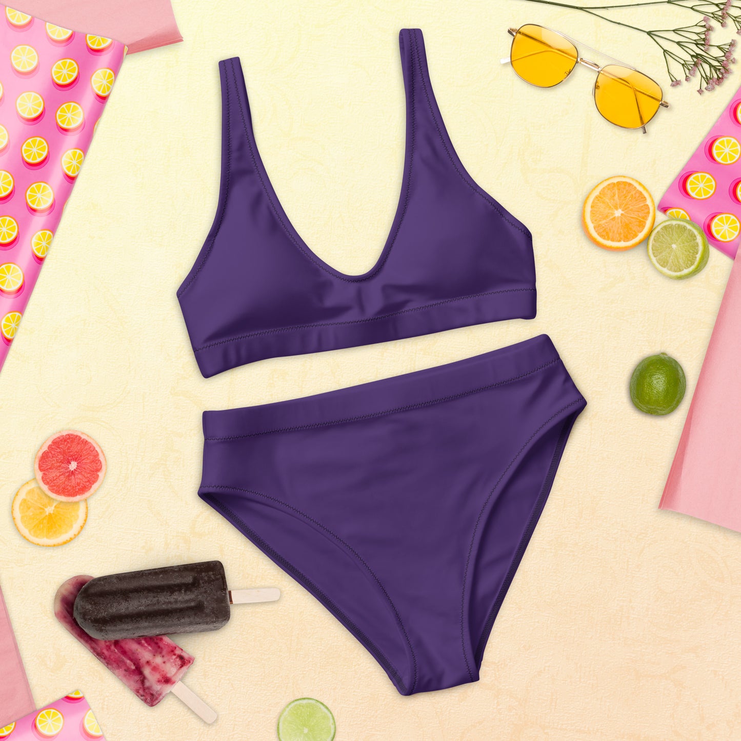 SUPA Recycled high-waisted bikini