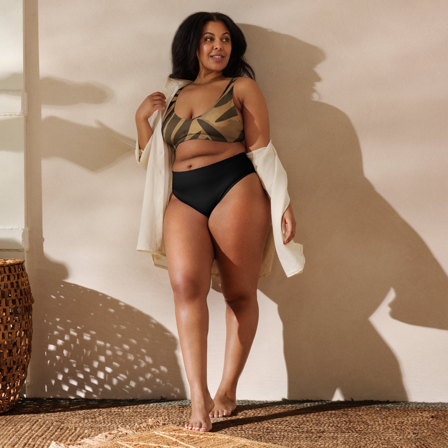 SUPA Recycled high-waisted bikini