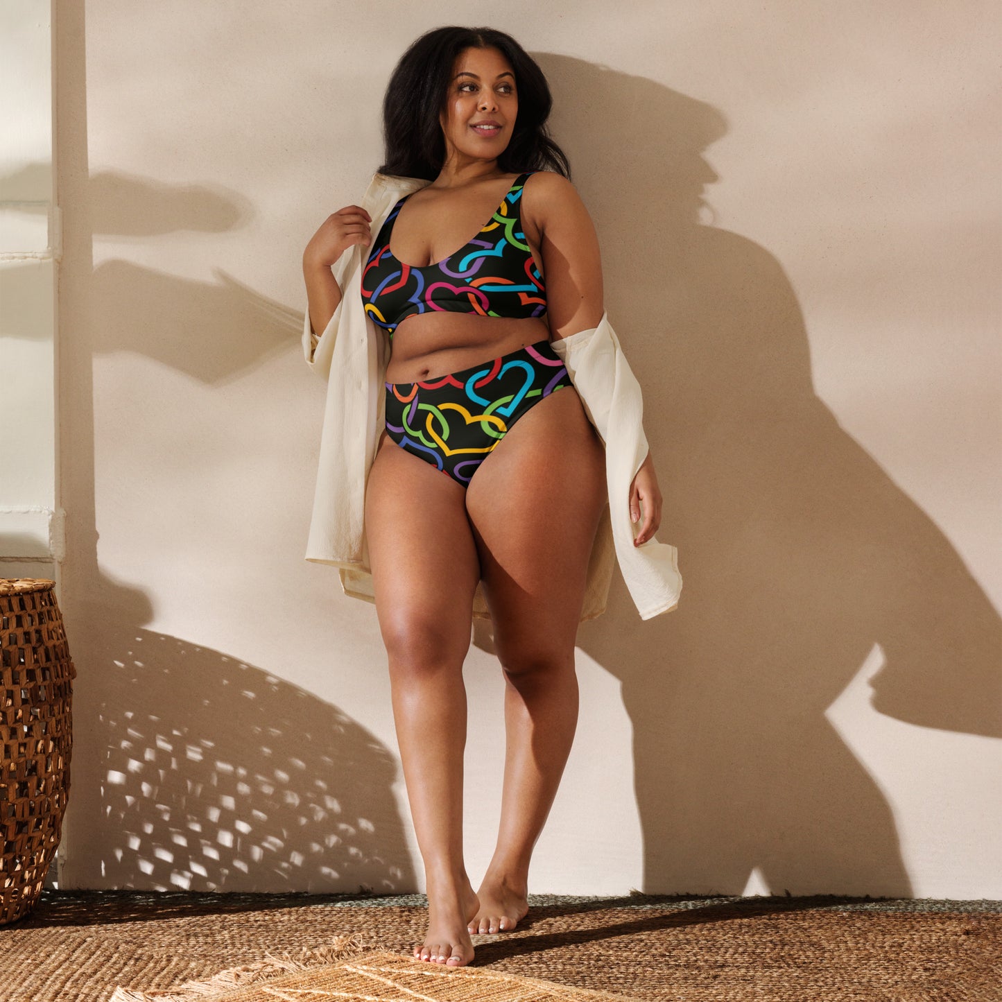 SUPA Recycled high-waisted bikini