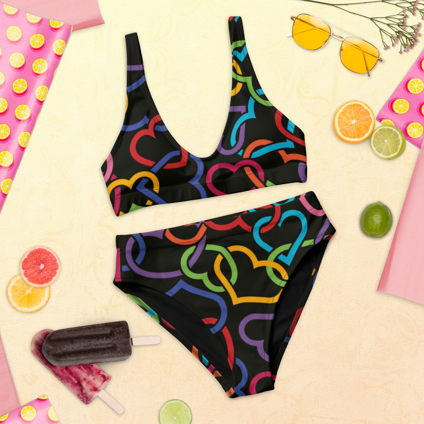 SUPA Recycled high-waisted bikini