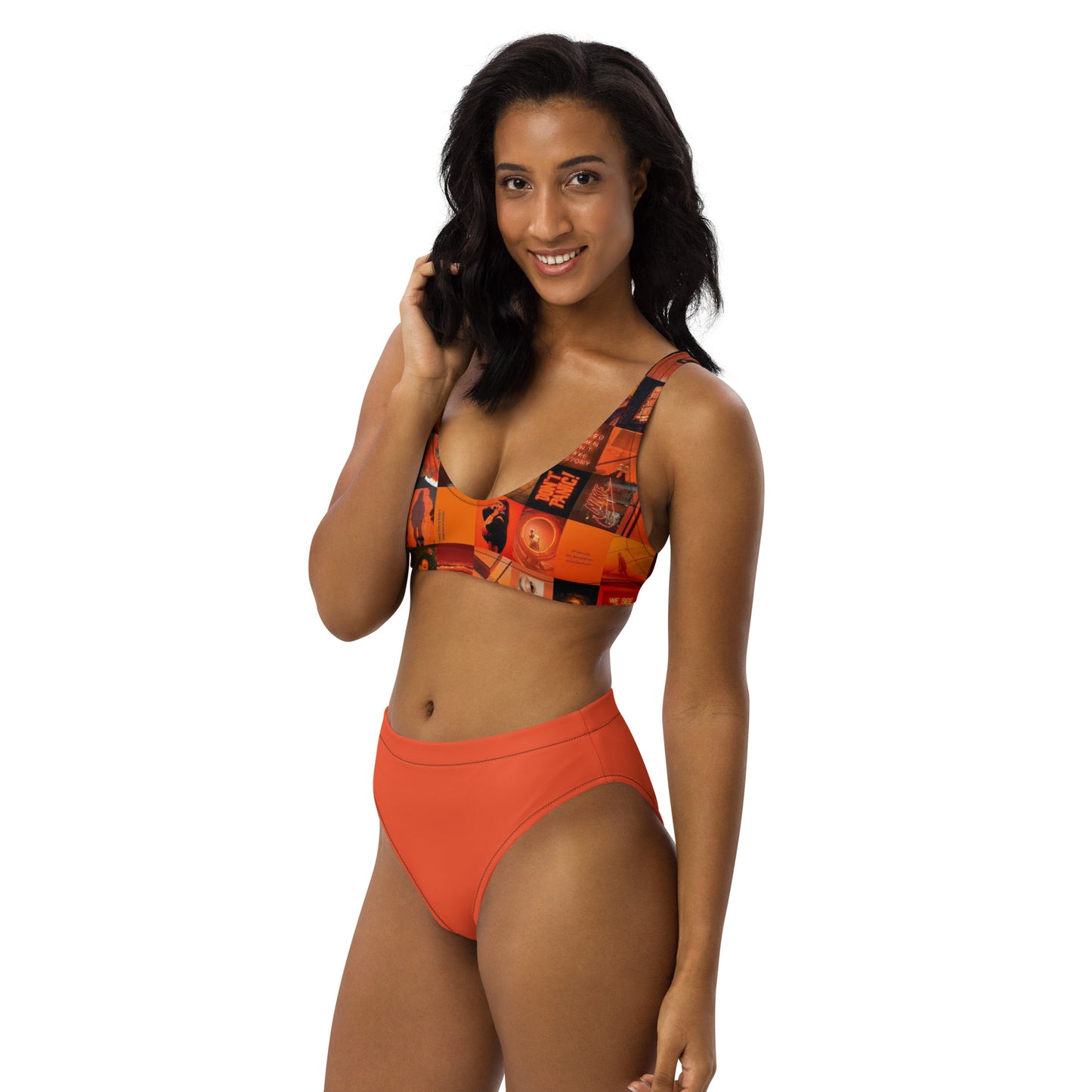 SUPA Recycled high-waisted bikini