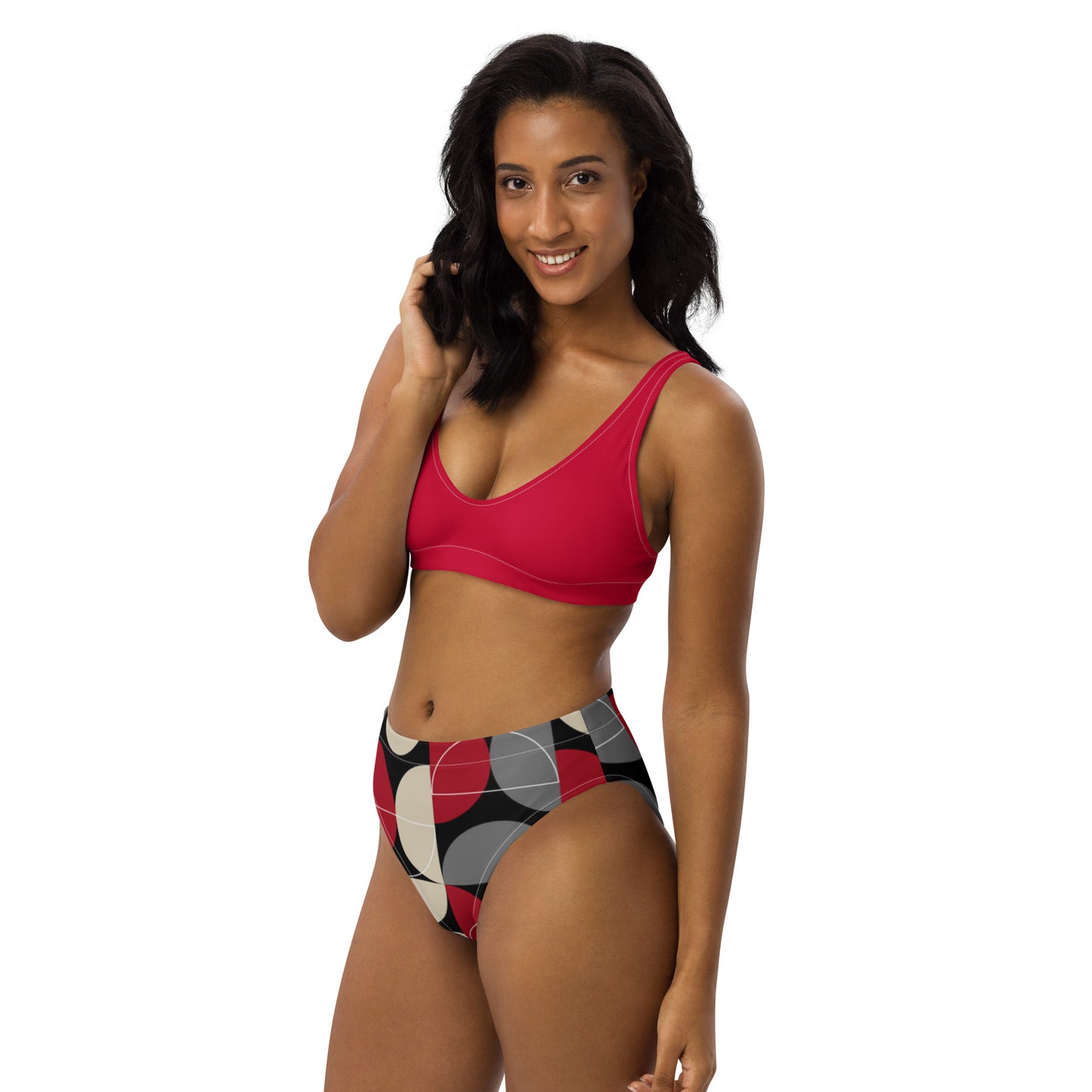 SUPA Recycled high-waisted bikini