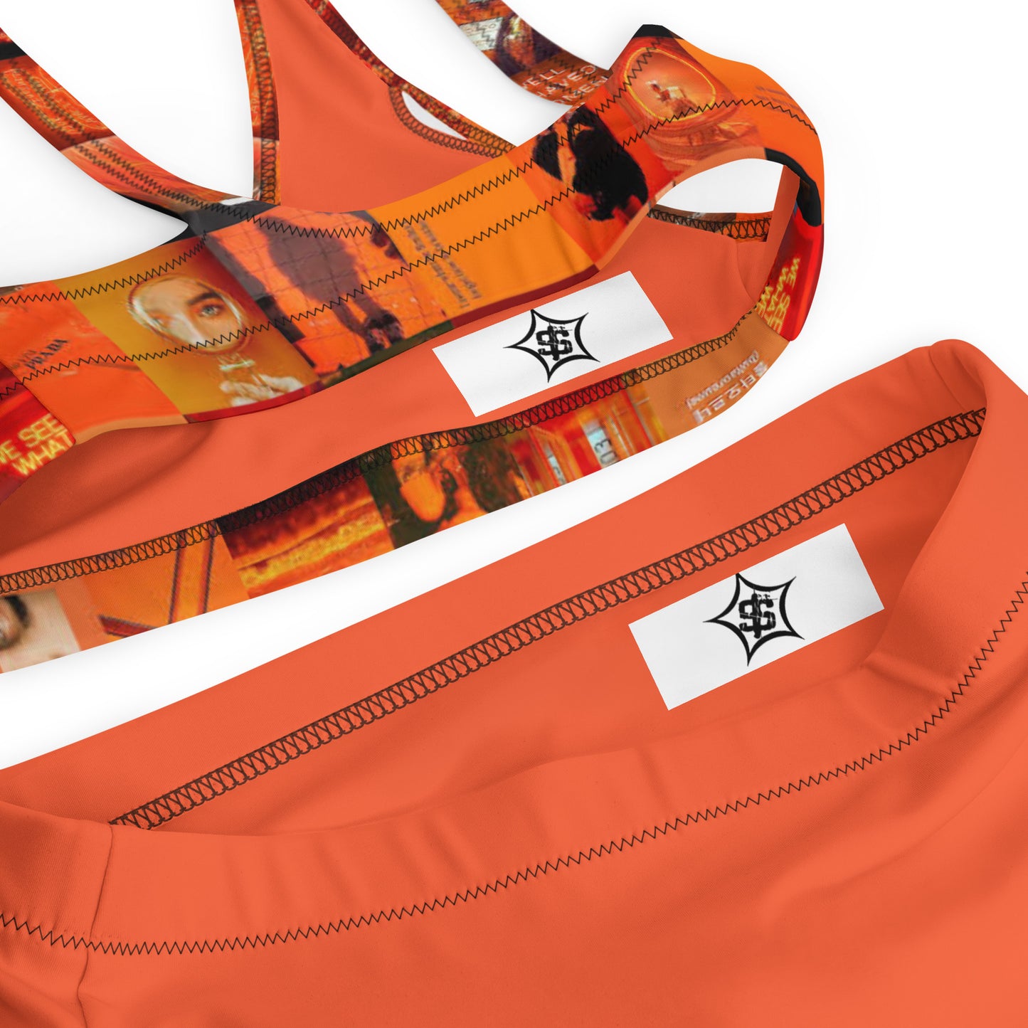 SUPA Recycled high-waisted bikini
