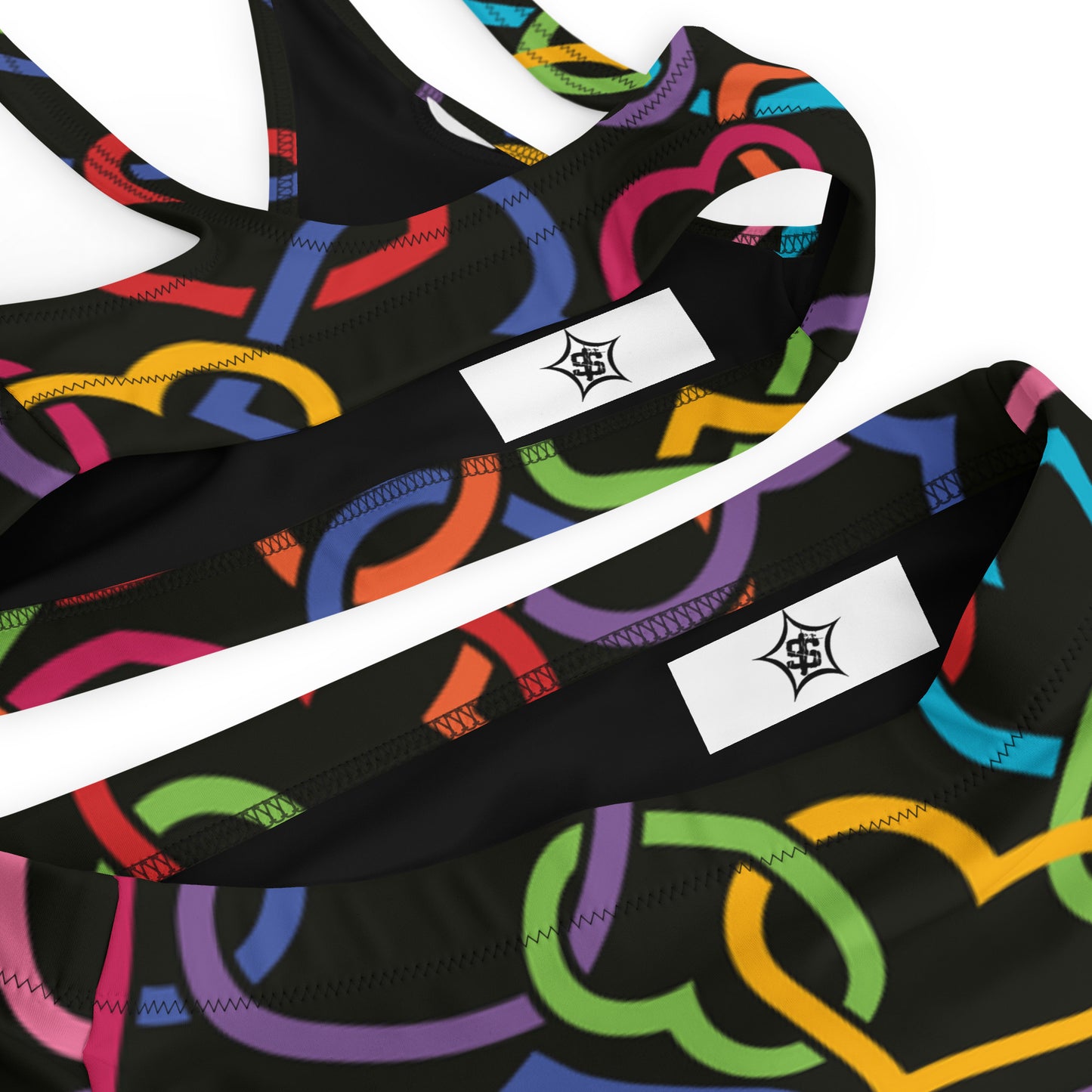 SUPA Recycled high-waisted bikini